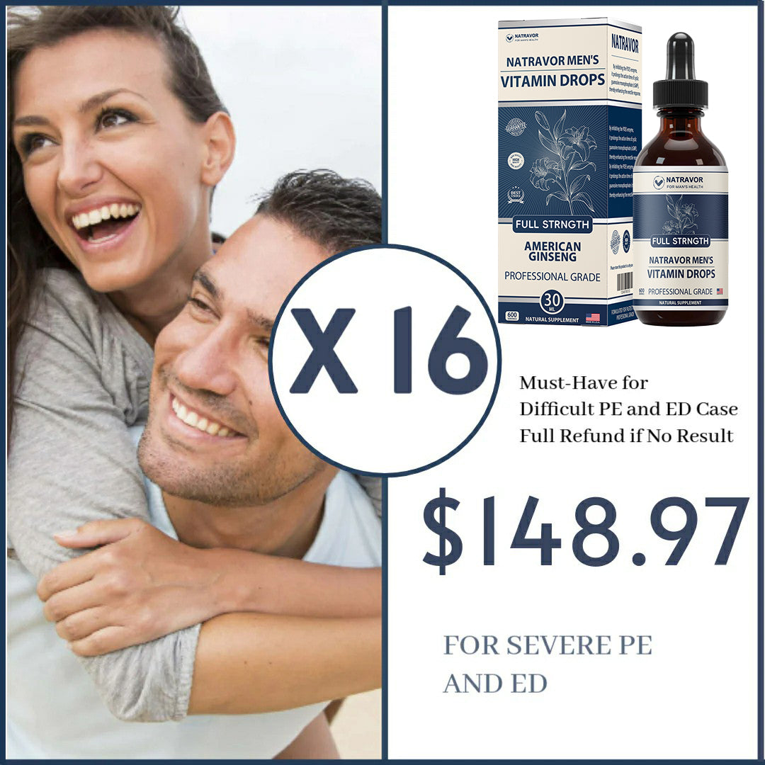 🌈🌞Gentleman's Rescue Plan🌞🔥90-Day Free Returns💰NATRAVOR Men's Vitamin Drops