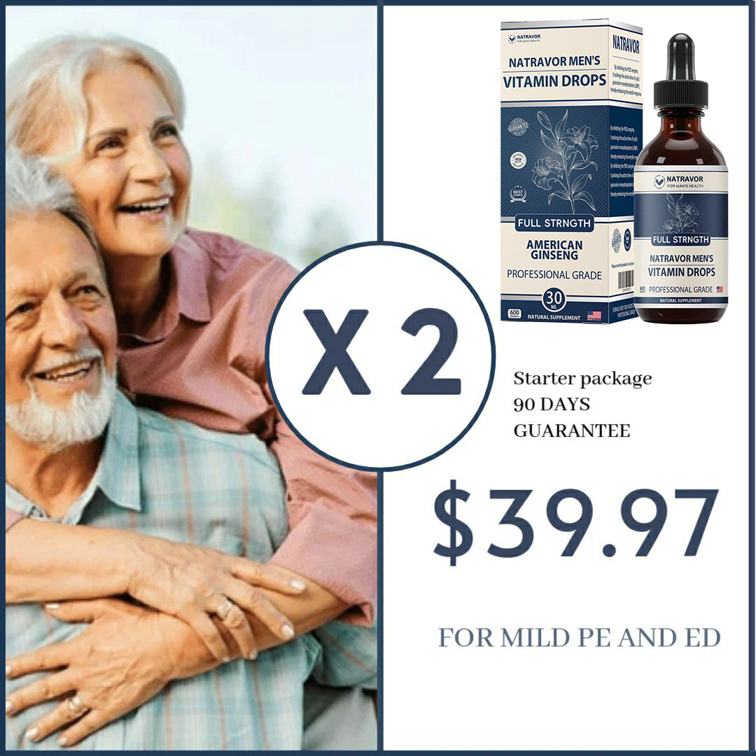 🌈🌞Gentleman's Rescue Plan🌞🔥90-Day Free Returns💰NATRAVOR Men's Vitamin Drops