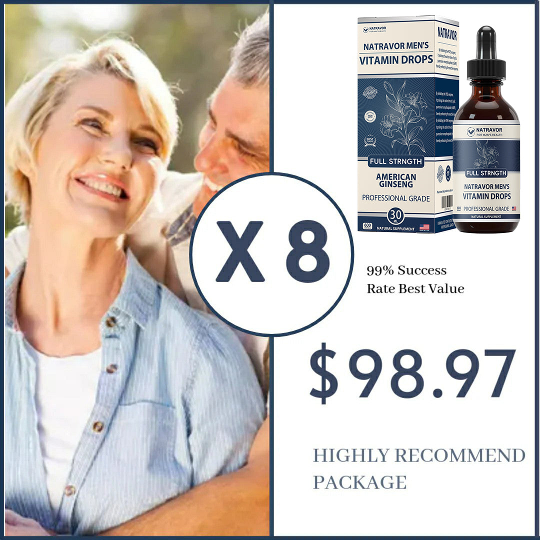 🌈🌞Gentleman's Rescue Plan🌞🔥90-Day Free Returns💰NATRAVOR Men's Vitamin Drops