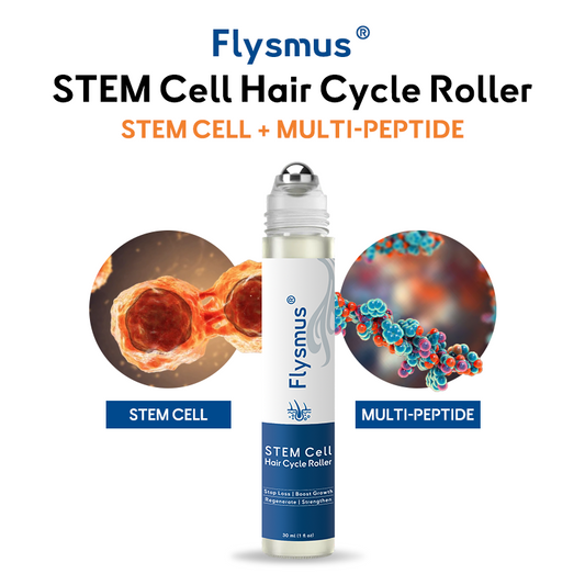 🍁𝐎𝐟𝐟𝐢𝐜𝐢𝐚𝐥 𝐒𝐭𝐨𝐫𝐞 | Flysmus® STEM Cell Hair Cycle Roller - Notice visible results in 7 days (🔥LAST DAY 70% OFF)