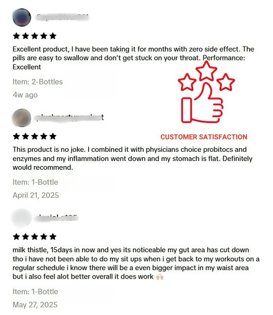 Milk Thistle Liver Detox & Colon Cleanse, Natural Liver Health Support with Kudzu Root, Turmeric, Inositol, Methionine,Vitamin C,90 Capsules silymarin