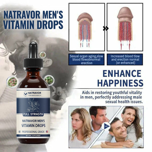 🌈🌞Gentleman's Rescue Plan🌞🔥90-Day Free Returns💰NATRAVOR Men's Vitamin Drops