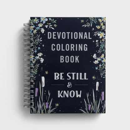 🔥LAST DAY SALE 50% OFF - Be Still & Know: Devotional Coloring Book➕️(Hardcover)