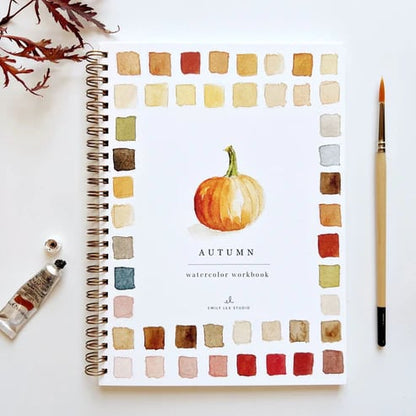 🖼️Beginner-Friendly💕 Watercolor Workbook