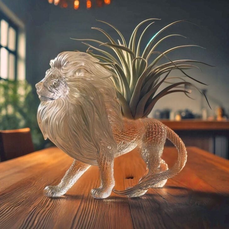 🔥Last 4 hours Sale: Save 75% -Glass Animal Shaped Air Plant Holders