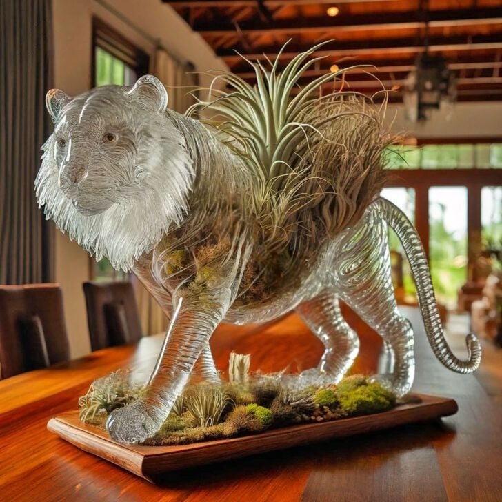 🔥Last 4 hours Sale: Save 75% -Glass Animal Shaped Air Plant Holders