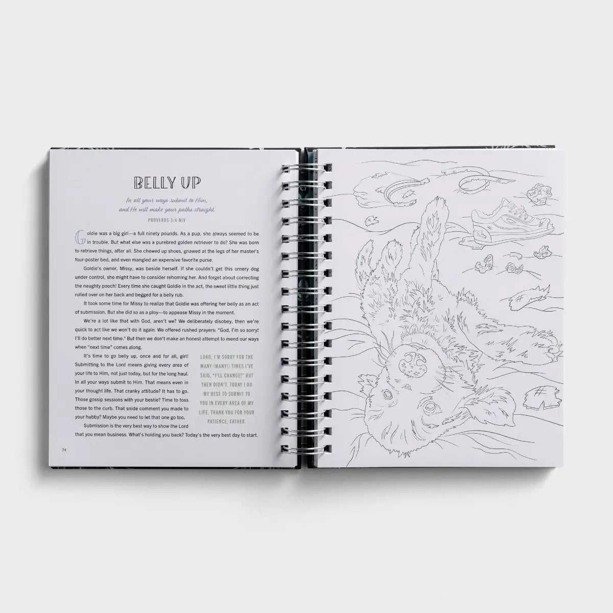 🔥LAST DAY SALE 50% OFF - Be Still & Know: Devotional Coloring Book➕️(Hardcover)