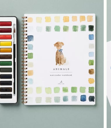 🖼️Beginner-Friendly💕 Watercolor Workbook