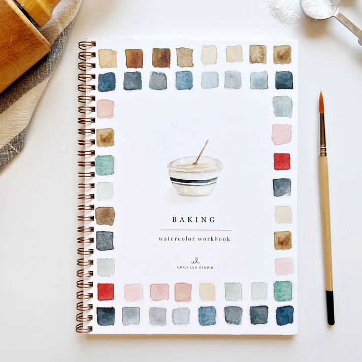 🖼️Beginner-Friendly💕 Watercolor Workbook