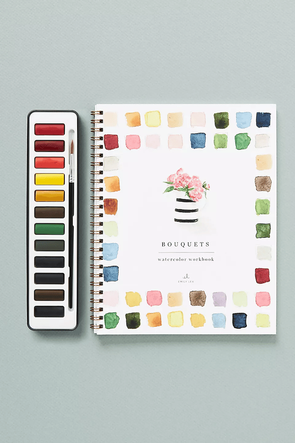 🖼️Beginner-Friendly💕 Watercolor Workbook