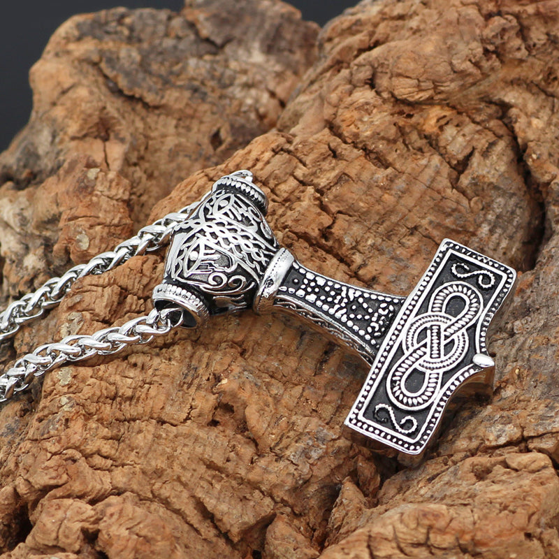 Viking Vintage Odin's Hammer Necklace