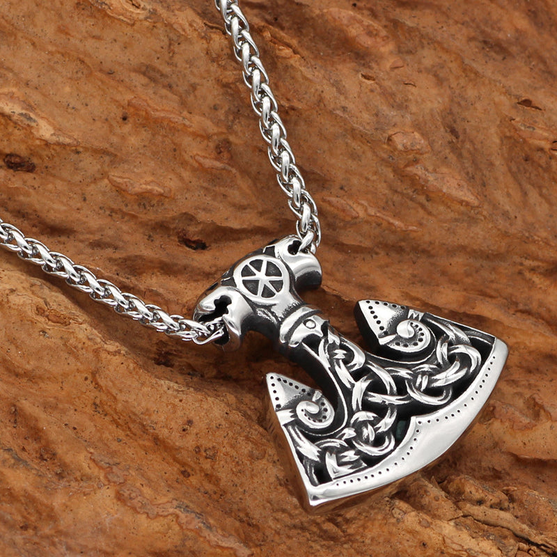 Viking Vintage Odin's Hammer Casual Necklace