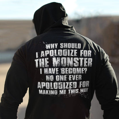 Vikings Why Should Printed Men's Hoodie