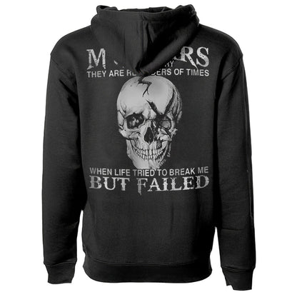 My Scars Tell A Story They Are Reminders Of Times Casual Hoodie