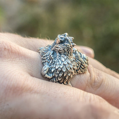 BERSERKER BEAR VIKING RING