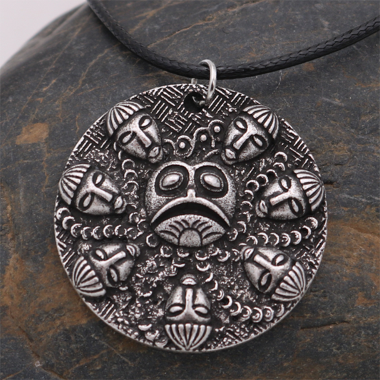 Viking Ogma Medallion Men's Casual Necklace