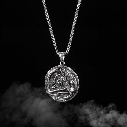 Viking Warrior Vintage Men's Necklace