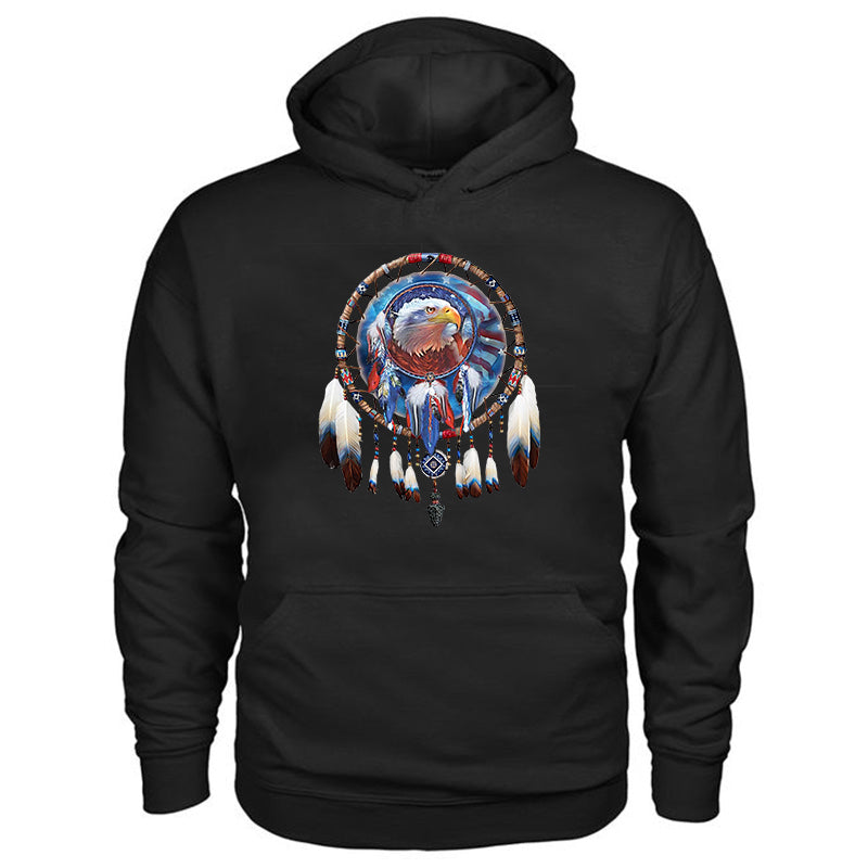 Fashion Eagle Casual Printed Men's Hoodie