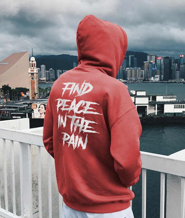 Find Peace In The Rain Men's Hoodie