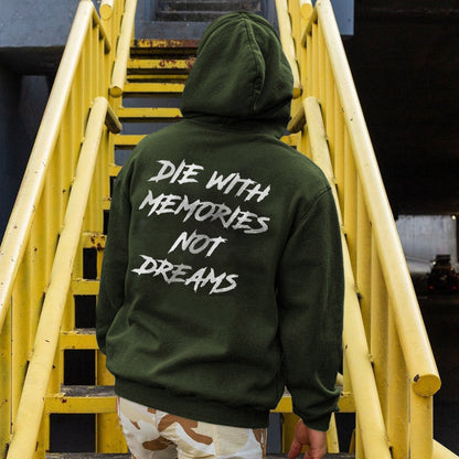 DIE IN MEMORY IS NOT A DREAM Casual Hooded Sweater