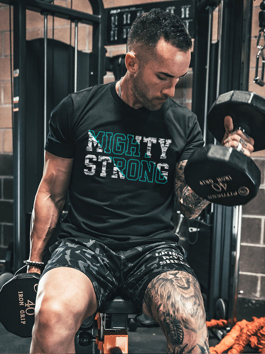 Mighty Strong Printed T-shirt