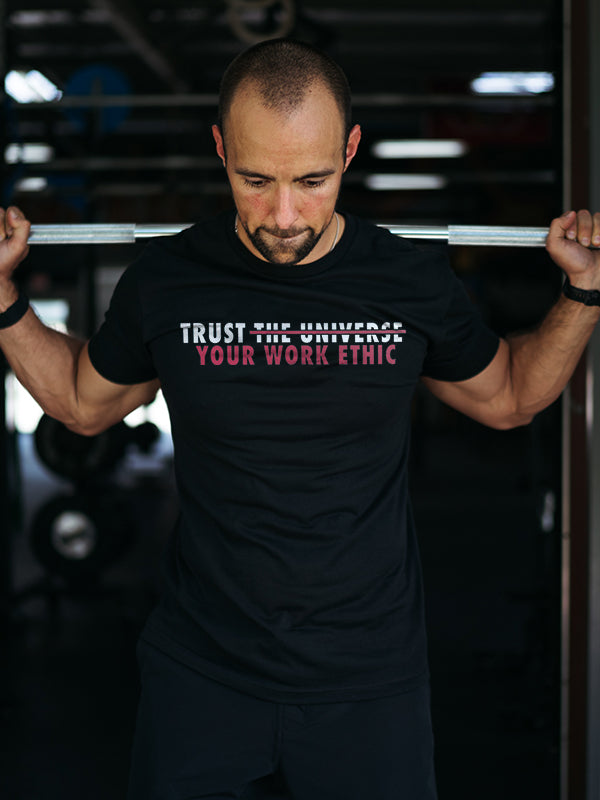 Trust Your Work Ethic Printed Men's T-shirt