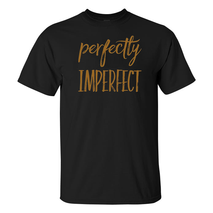 Perfectly Imperfect Printed Men's T-shirt