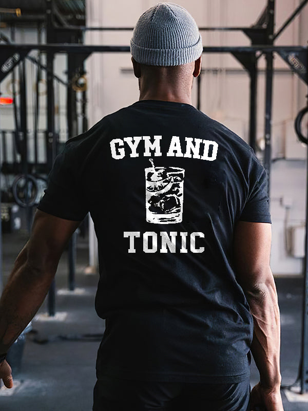 Gym And Tonic Printed Men's T-shirt