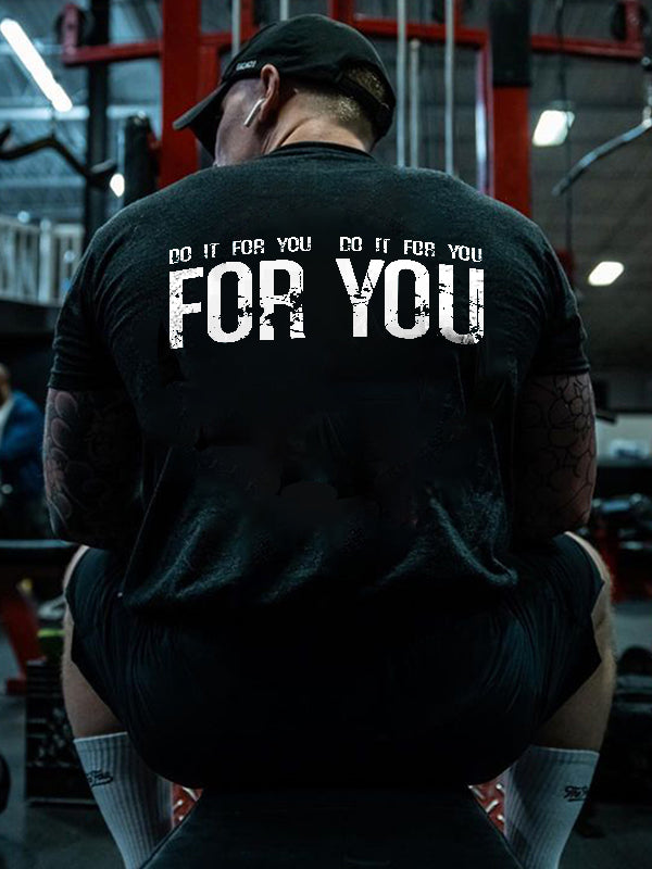 Do It For You Printed Men's T-shirt