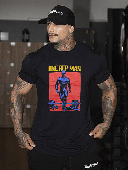 One Rep Man Print Men's T-shirt