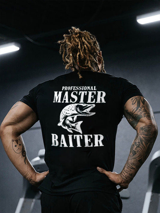 Professional Master Baiter Printed Men's T-shirt