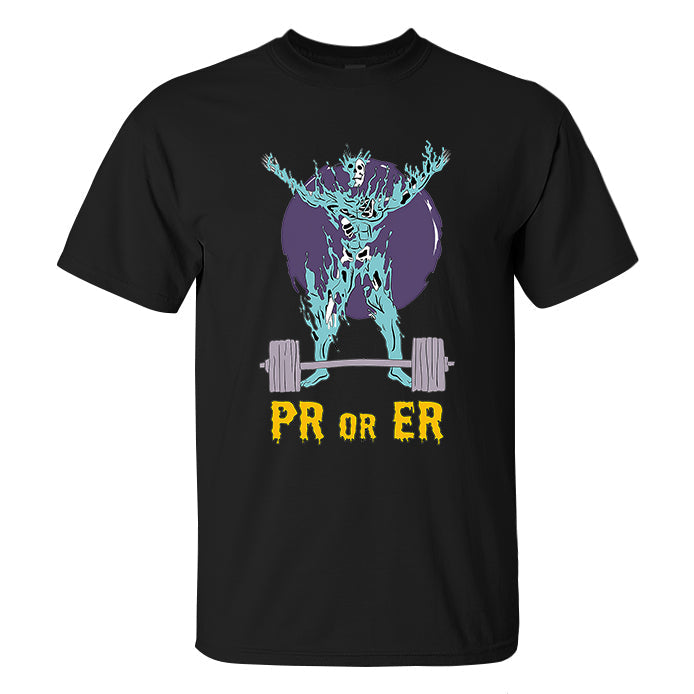 PR Or ER Printed Men's T-shirt