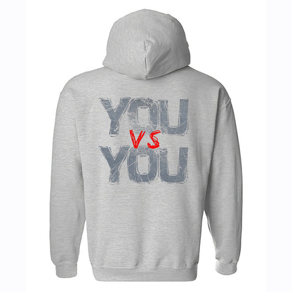 You Vs You Printed Casual Hoodie