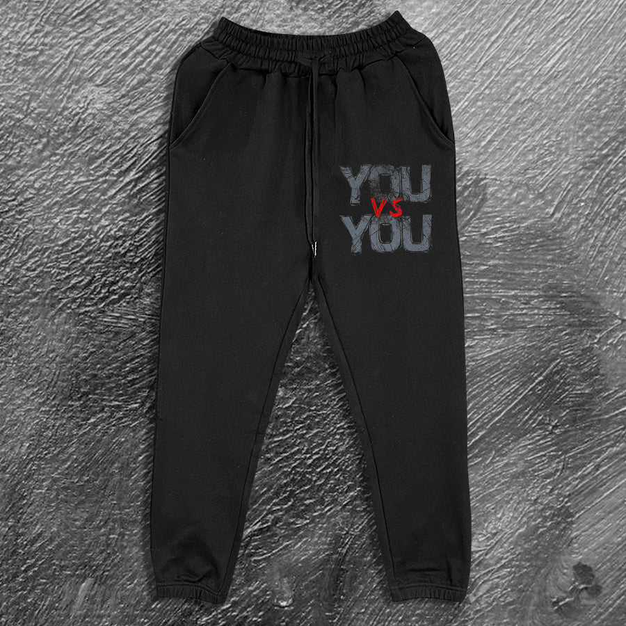 You Vs You Print Men's Sweatpants