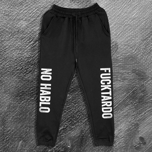 No Hablo F**ktardo Print Men's Sweatpants