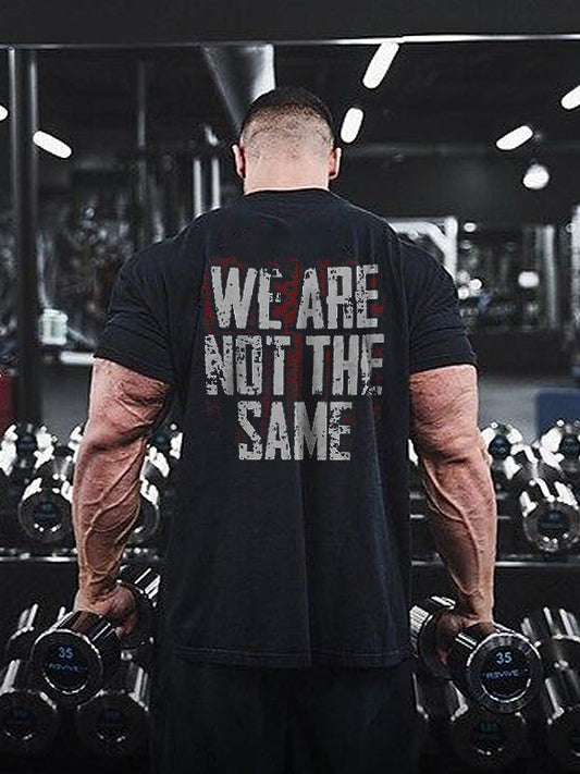 We Are Not The Same Printed Men's T-shirt