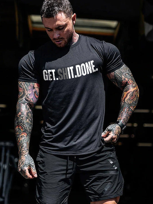 Get It Done Printed Men's T-shirt