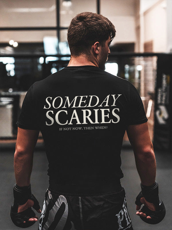 Someday Scaries Printed Men's T-shirt