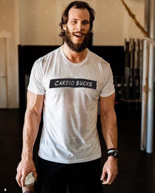 Cardio Sucks Printed Men's T-shirt