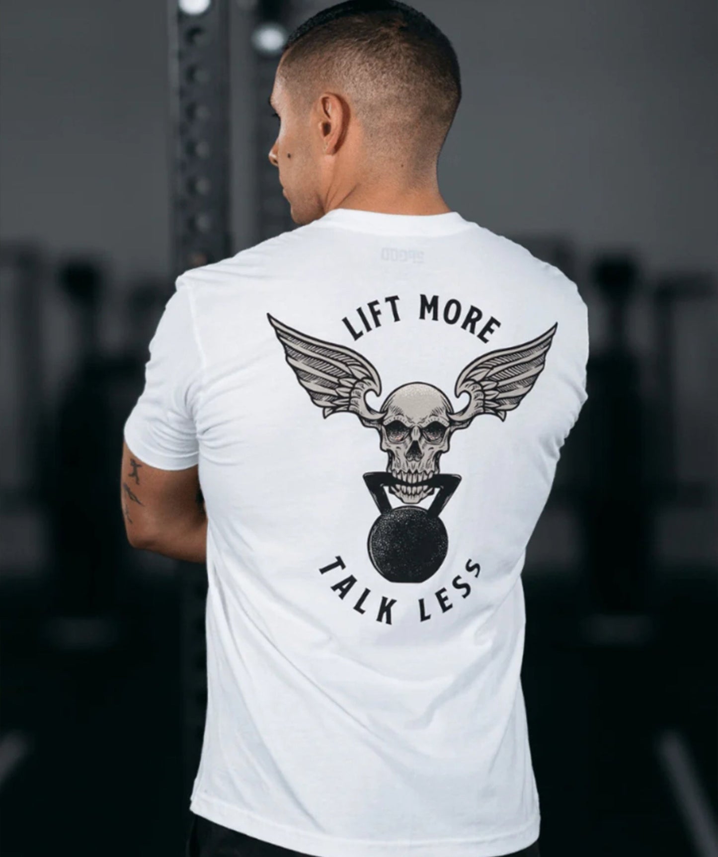 Lift More Talk Less Printed Men's T-shirt