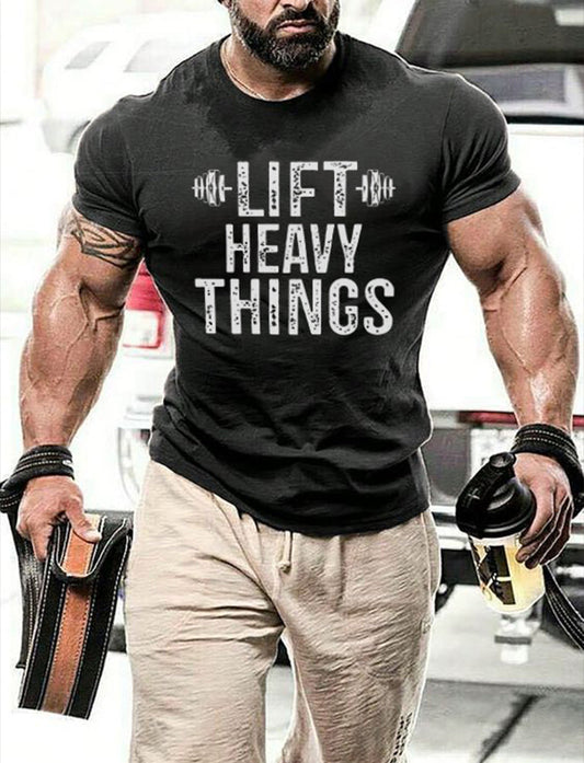 Lift Heavy Things Printed Men's T-shirt