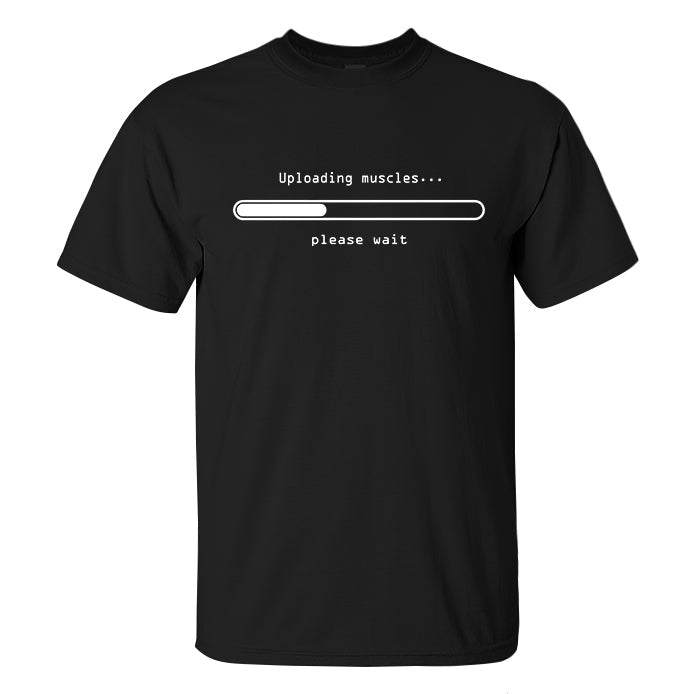 Uploading Muscles... Printed Men's T-shirt