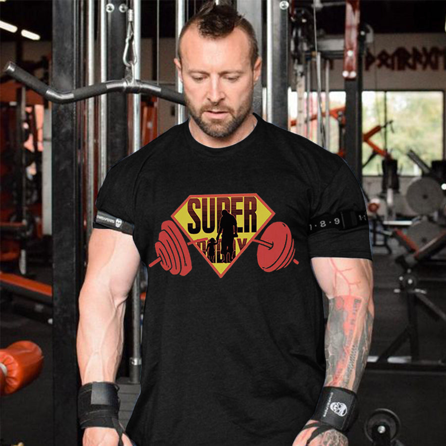 Super Daddy Printed Men's T-shirt