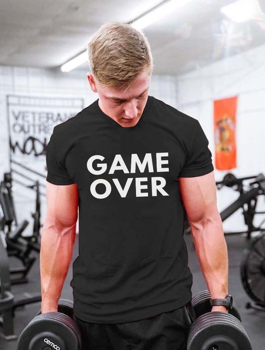 Game Over Printed Men's T-shirt