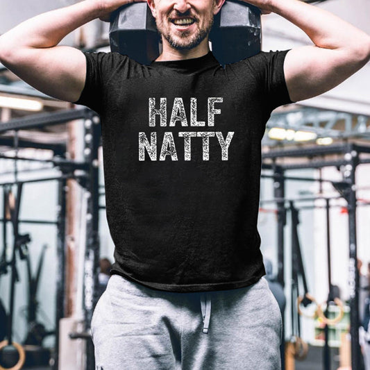 Half Natty Printed Men's T-shirt