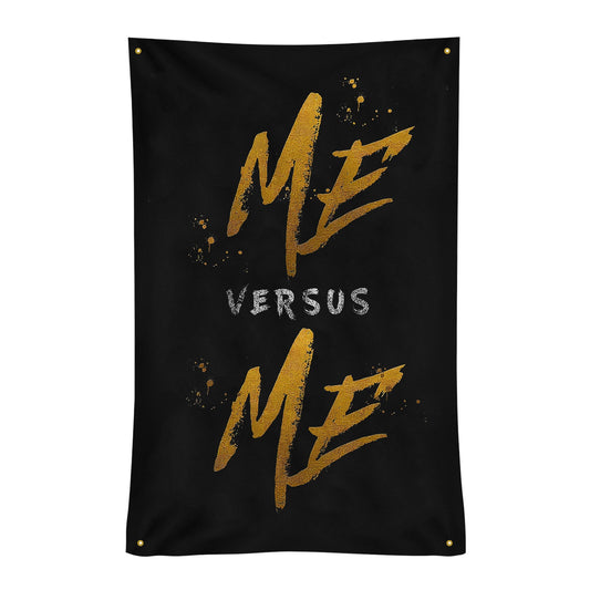 Me Versus Me Print Flags