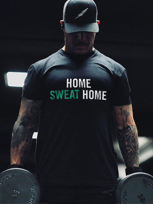 Home Sweat Home Printed Men's T-shirt