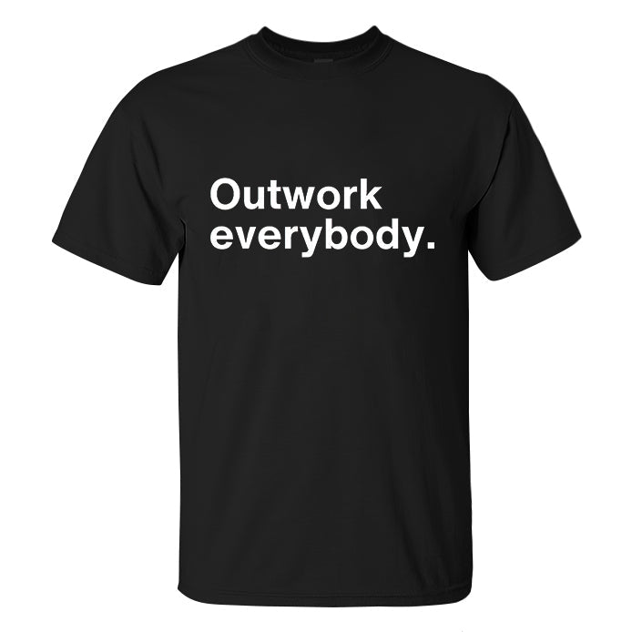 Outwork Everybody Printed Men's T-shirt