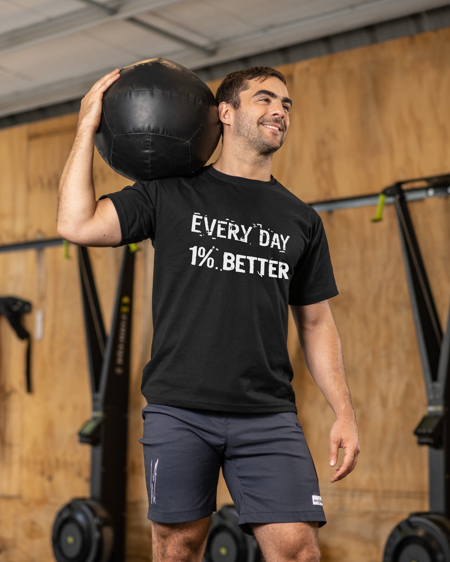 Every Day 1% Better Printed Men's T-shirt