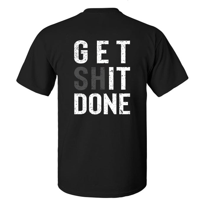 Get It Done Printed Men's T-shirt